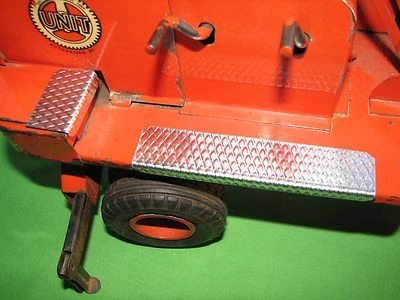 Juego personalizado de 4 placas de peldaño para un camión de almejas Doepke UNIT GRÚA Foto 1 de 2