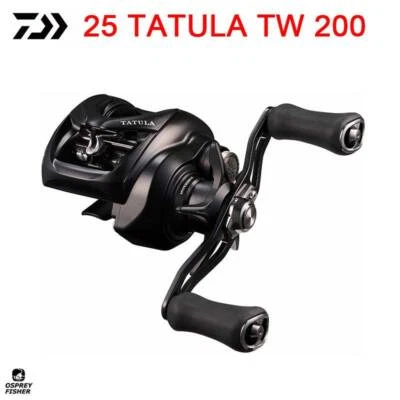 Daiwa 25 Tatula TW 200 Baitcasting Fishing Reel 6.3/7.3/8.4:1 Fishing Reel - Image 1 of 4