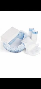 Bettpfannenset mit 30 Einlagen Einwegbeuteln und super saugfähigen Pads und Handschuhen - Bild 1 von 6