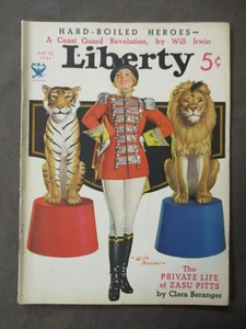 Vintage Liberty Magazine May 26, 1934 Leslie Thrasher cover - Picture 1 of 4