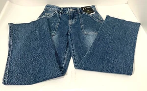 Girl's Size 7 High Rise Baggy Straight Jeans Relaxed Hip and Thigh-Art Class - Picture 1 of 11