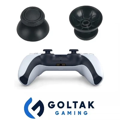 GOLTAK 2 x PS5 Controller Analog Stick Thumbstick Grips Replacement for Playstation 5
