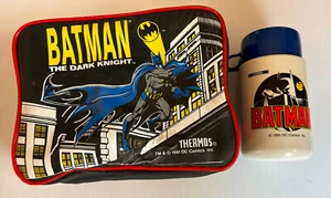 LONCHERA AISLADA BATMAN DARK KNIGHT con Termo (1991) -- De Colección (Estado) - Imagen 1 de 8