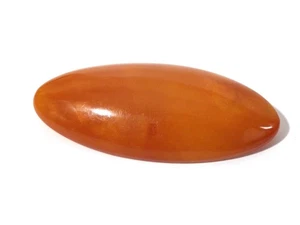 Broche grande ovalado vintage soviético natural ámbar báltico caramelo 14,5 g 天然琥珀 - Imagen 1 de 7