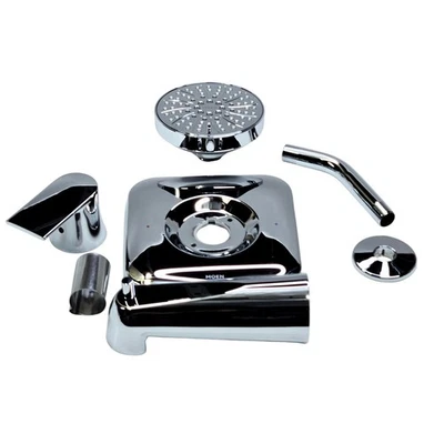 Moen T2473EP Genta LX Tub and Shower Trim Package - Less Valve - Chrome - Image 1 of 4