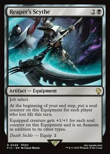 x1 Reaper's Scythe R MTG Commander: Final Fantasy M/NM, English - Picture 1 of 1