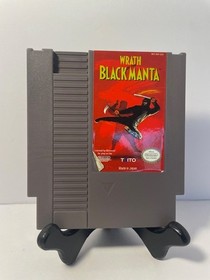 Wrath of the Black Manta (Nintendo NES) est&eacute;ticamente defectuoso probado funciona