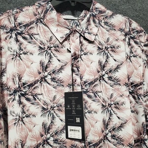 Camisa Polo 7 Diamantes Para Hombre Grande Colorida 4 Vías Elastizada Nido Golf Floral Palmeras - Imagen 1 de 9
