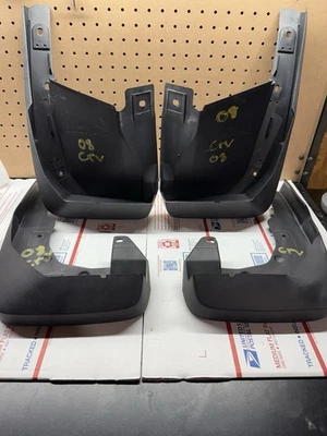 2007-2011 HONDA CR-V CRV FRONT REAR RIGHT & LEFT MUD FLAP SPLASH GUARD SET OEM - Image 1 of 4