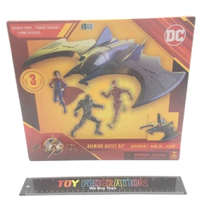 DC Flash 1st Edition BATWING BATTLE SET W/ SUPERGIRL, NAM-EK & FLASH - Picture 1 of 8