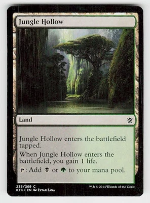 Khans of Tarkir #235 Jungle Hollow - Image 1 of 2