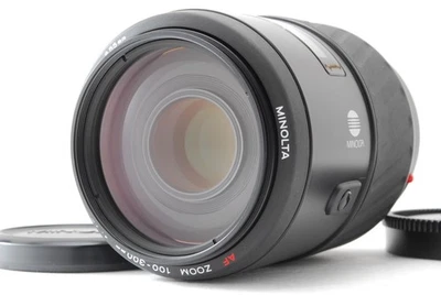 [MINT /Hood] Minolta AF 100-300mm f/4.5-5.6 AF Zoom Lens For A Mount from JAPAN - Image 1 of 4
