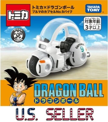 Tomica x Dragon Ball Bulma Capsule No. 9 Motorcycle Bike Mini Car Dream 2025 - Image 1 of 4