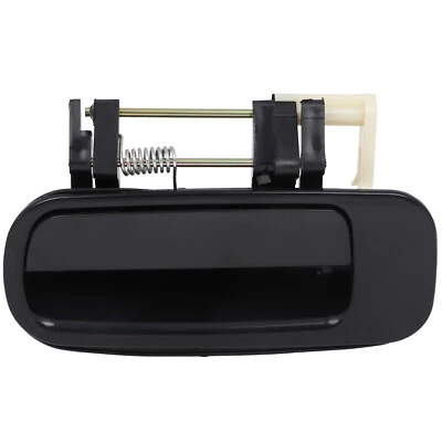 Outside Door Handle Rear Left Driver Side For 92-96 Toyota Camry Black Polished - Image 1 of 4