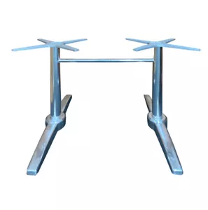 Menorca Table Legs Aluminium Table Base Double Regular Pedestal 700(h) - Picture 1 of 4