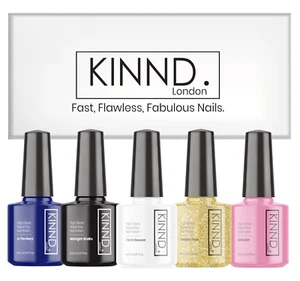 KINND® - Quick Dry Nagellack - STARTER SET - 5 x 8ml Instant Dry - in Geschenkbox - Bild 1 von 8