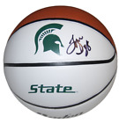 Tom Izzo Signed (Michigan State Spartans) F/S Logo Basketball Psa/Dna An61733