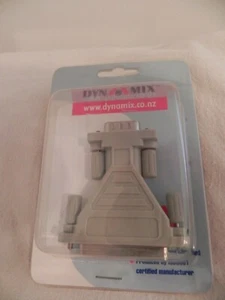 Dynamix PC Modem Mouse Adapter Model A-D9MD25F (DB9 Male/DB25 Female) - Picture 1 of 2