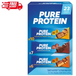 Pure Protein Bars Variety Pack (23 ct.)  Best Price and Free shipping - Picture 1 of 10