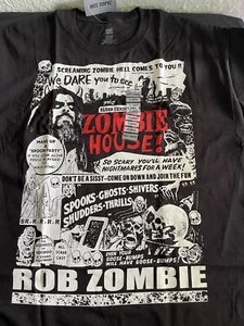 NWT! Rob Zombie ZOMBIE HOUSE T Shirt Mens Size XL Hot Topic - Picture 1 of 3