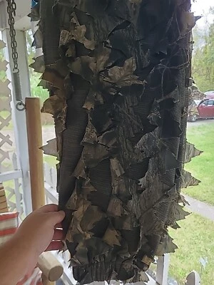 Scent Blocker Plus Xl Camo Leafy Deer Hunting Pants Elastic Waist And Leg Cuffs - Image 1 of 4