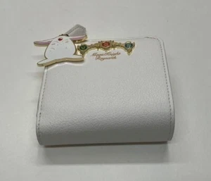 Magic Knight Rayearth Mokona Folding Wallet White Leather CLAMP Japan Limited - Picture 1 of 6