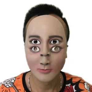 Hot Selling Unisex Personality Halloween Horror Latex Mask Terrifying 4-Eye Mask - Picture 1 of 4