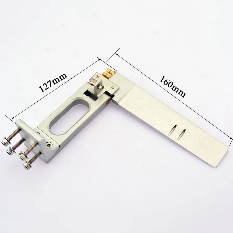 Rc Boat  Aluminum 127x160mm Rudder with Dual Water Pickup & Kickback Protection - Image 1 of 4