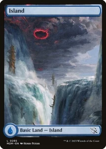 20x FOIL Island #285 - MOM March of Machine - MTG Magic FULL ART Land NM - Bild 1 von 1
