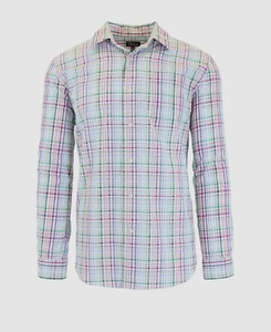 $58 Galaxy By Harvic Men's Slim Fit Green Button Down Cotton Dress Shirt Size XL - Picture 1 of 1