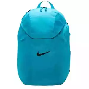 Nike Academy Team Backpack (30L) 2.3 Aqua Blue Storm Fit Black DV0761 420 • NEW - Picture 1 of 8