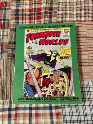 Forbidden Worlds Readers Giant #8: Gwandanaland Comics #2605-2606-A (TPB) Foto 1 de 4