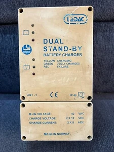 LADAC BY DEFA LIFEBOAT BATTERY CHARGER TYPE DUAL STANDBY 4041-2 (BODY DAMAGE) - Picture 1 of 8