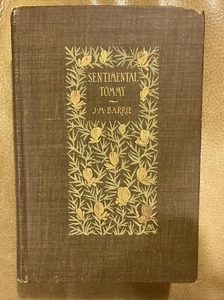 Sentimental Tommy by J.M. Barrie Hardcover Book 1896 First Edition Illustrated - Picture 1 of 12