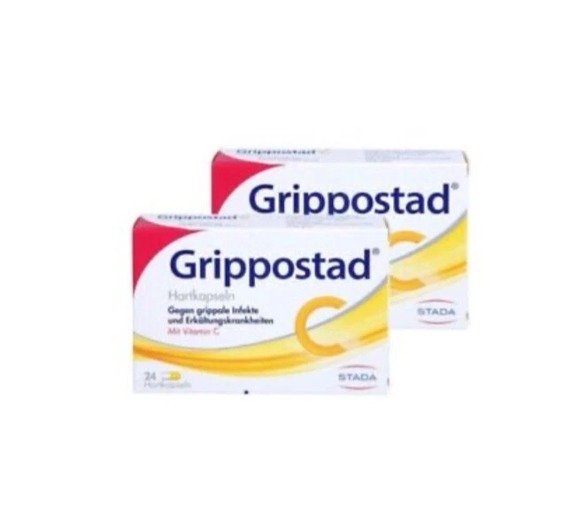 STADA CONSUMER HEALTH DEUTSCHLAND GRIPPOSTAD C Hartkapseln Doppelpackung 2 x 24 Stück PZN 571748