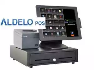 ALDELO BUNDLE STA TOUCH DYNAMIC PULSE ULTRA 15" PCAP TOUCH SCREEN INTEL CELERON - Picture 1 of 1