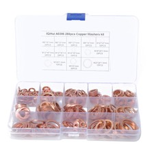 Guarnizione Kit Anello Assortimento Per Guarnizioni Rondelle In Rame Da 280