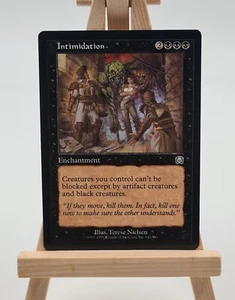 Intimidation  Mercadian Masques MMQ Magic EN (Einschüchterung) 142/350 - Bild 1 von 2