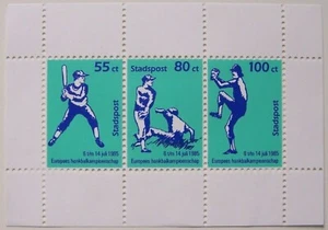 Stadspost Haarlem 1985 - Blok EK Honkbal, Baseball - Bild 1 von 1