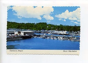 Charleston OR Oregon (Coos Co) Cuenca para botes pequeños, autos, puente, postal de 4" X 6" - Imagen 1 de 2