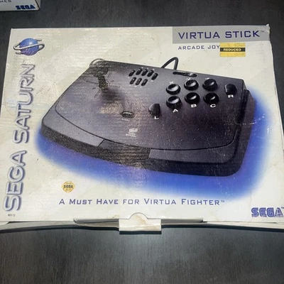 Sega Saturn Virtua Stick Joystick Controller MK-80112 Open Box - Image 1 of 4