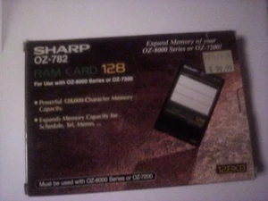 Sharp OZ-780 Ram Card 12 8 For Use With OZ-7000 Wizard Expands Memory - Zdjęcie 1 z 1