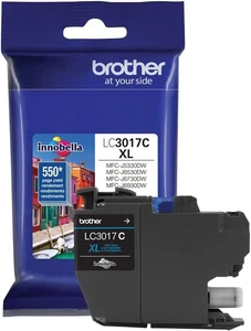 Genuine Brother LC3017C Cyan High Yield Ink Cartridge - Picture 1 of 1