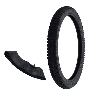 Enduro Motocross Reifen Schlauch Set Heidenau K46 2.50-19 (2 1/2 x 19) 41M TT - Bild 1 von 4