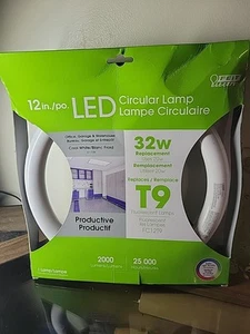FEIT Electric 8” Cool White 4-Pin T9 Circular LED Bulb 22w - Picture 1 of 3