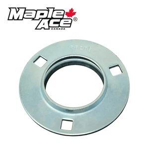 PF206, PF62 Round Flanged Pressed Steel Housing for Insert Bearings, 3-Bolt - Picture 1 of 3