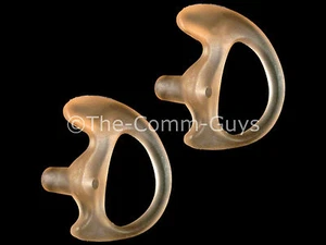 GEL EAR MOLD INSERTS FOR ACOUSTIC TUBE - 2 LEFT LARGE - 2WAY RADIO EARTIPS - Picture 1 of 1