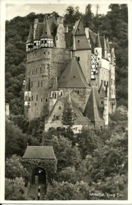 AK Burg Eltz b. Wierschem Lk Mayen-Koblenz -Burg im Moseltal -1940 gel. Bahnpost - Bild 1 von 2