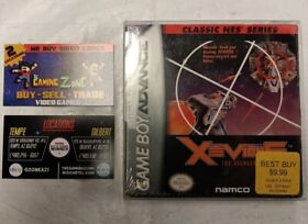 GBA-Xevious Classic NES Series (Game Boy Advance) SEALED W/BOX PROTECTOR