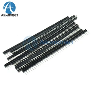 30 STCK. Streifen Zinn PCB Buchse IC zerbrechlich 40pin einreihig rund Stiftleiste Buchse - Bild 1 von 7